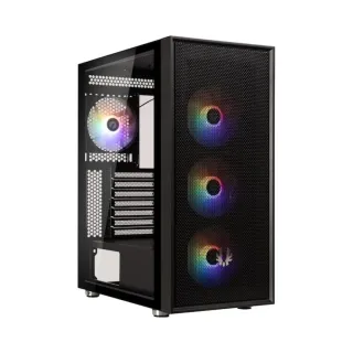 BitFenix Ares ATX Siyah Temperli Cam 4 FRGB Fanlı 600W PSU Bilgisayar Kasası