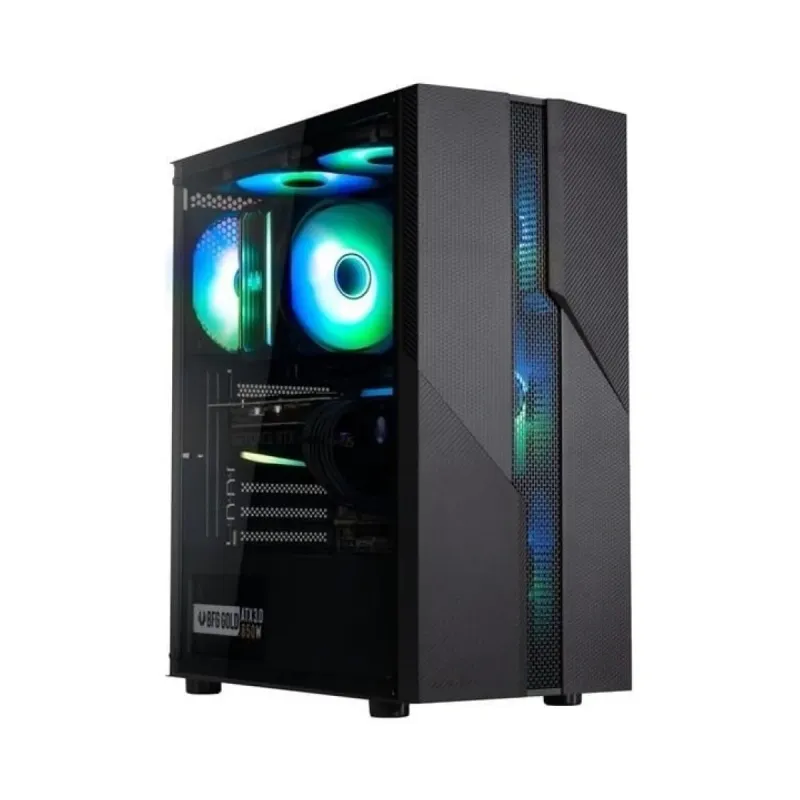 BitFenix C20 ATX Siyah Temperli Cam 4 FRGB Fanlı 600W PSU Bilgisayar Kasası