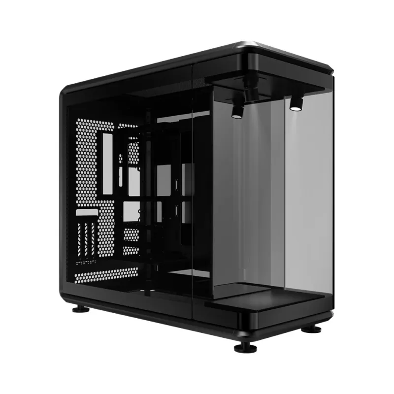 Cooler Master MasterFrame 360 Panorama ATX Siyah Temperli Cam Fansız Bilgisayar Kasası