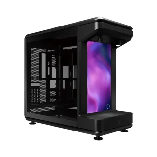 Cooler Master MasterFrame 360 Stage LCD ATX Siyah Temperli Cam Fansız Bilgisayar Kasası