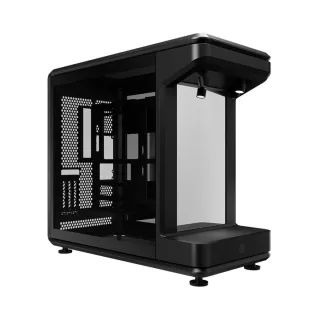Cooler Master MasterFrame 360 Stage Mirror ATX Siyah Temperli Cam Fansız Bilgisayar Kasası