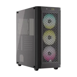 Corsair 480T RGB E-ATX Siyah Temperli Cam 3 Fanlı 750W PSU Bilgisayar Kasası
