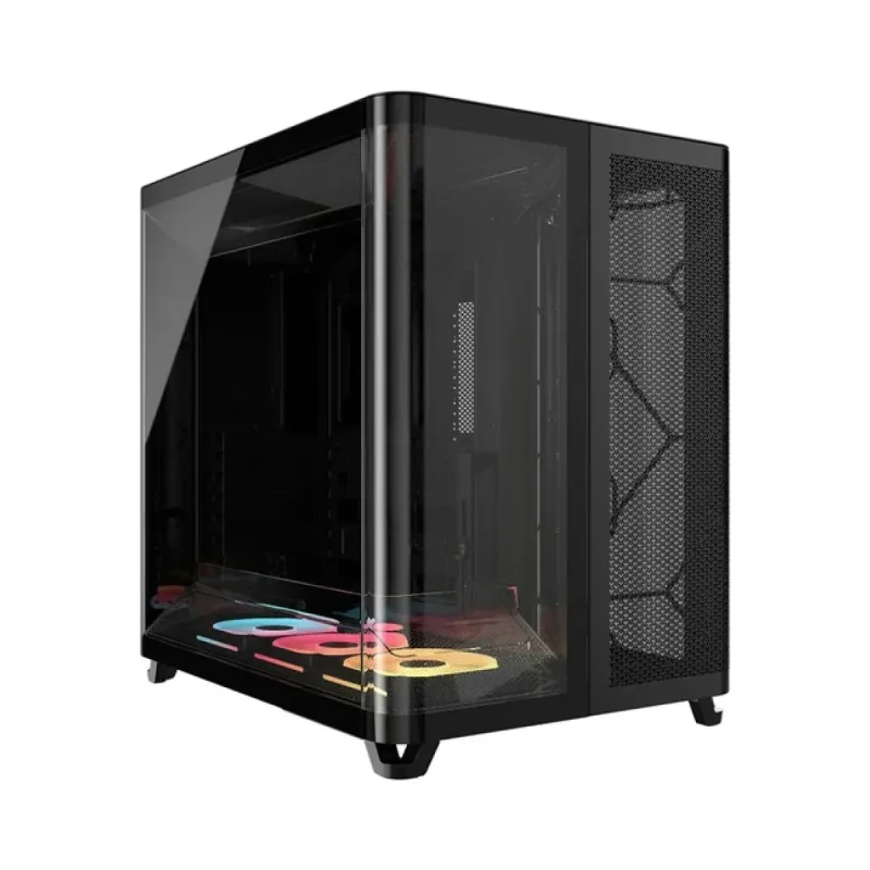 Corsair Air 5400 RS-R ARGB E-ATX Siyah Temperli Cam 3 ARGB Fanlı Bilgisayar Kasası