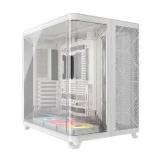 Corsair Air 5400 RS-R ARGB E-ATX Beyaz Temperli Cam 3 ARGB Fanlı Bilgisayar Kasası