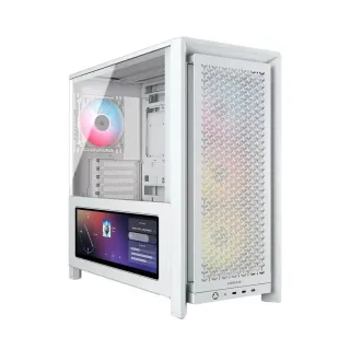 Corsair Frame 4000D LCD RS ARGB Premium E-ATX Beyaz 4 ARGB Fanlı Bilgisayar Kasası