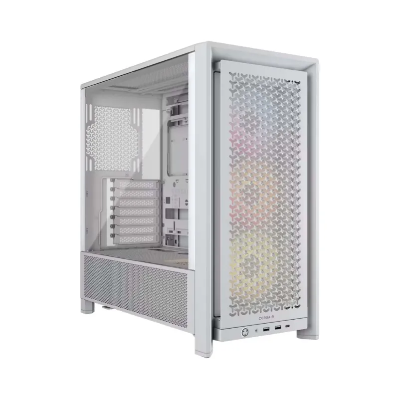 Corsair Frame 4000D RS ARGB E-ATX Beyaz Temperli Cam 3 ARGB Fanlı Bilgisayar Kasası