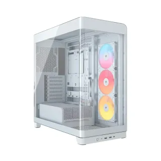 Corsair Frame 4500X RS-R ARGB E-ATX Beyaz Temperli Cam 3 ARGB Fanlı Bilgisayar Kasası