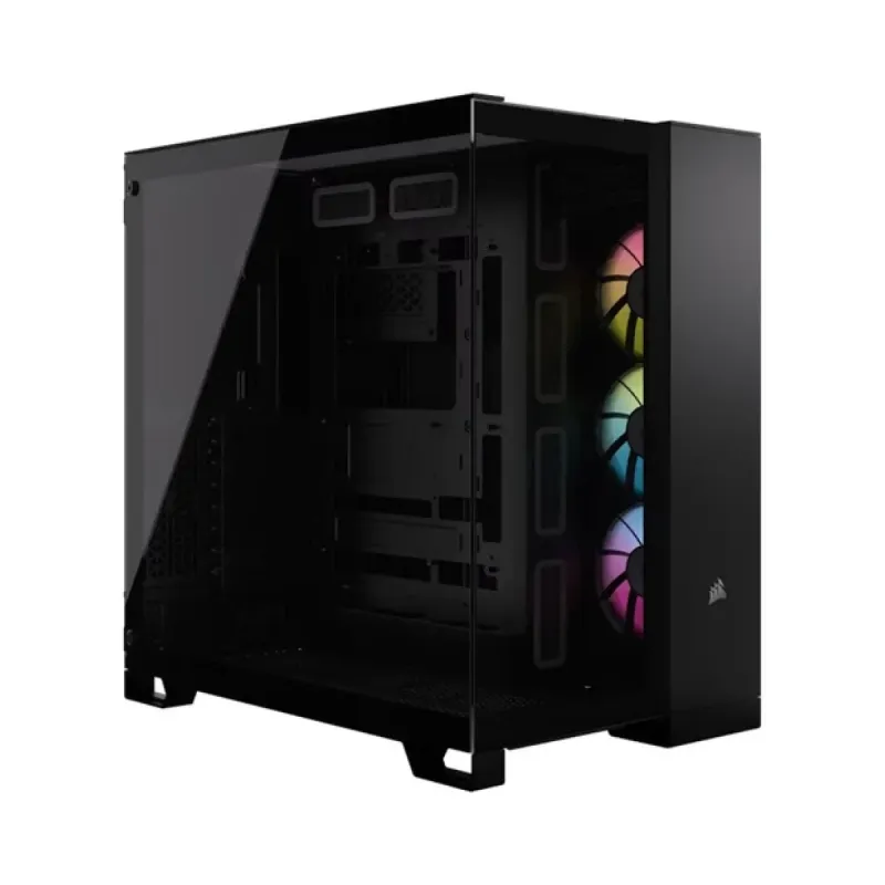 Corsair iCUE Link 6500X RGB E-ATX Siyah Temperli Cam 3 RGB Fanlı Bilgisayar Kasası