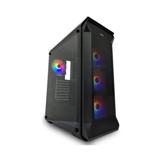 Dark Guardian ATX Siyah Temperli Cam 4 Fanlı Bilgisayar Kasası