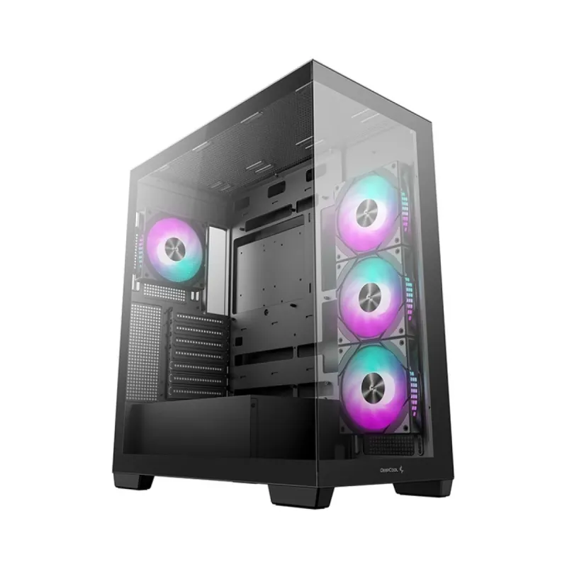 DeepCool CG580 4F ATX Siyah Temperli Cam 4 ARGB Fanlı Bilgisayar Kasası
