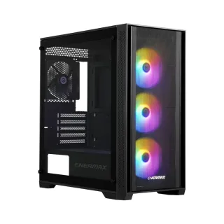 Enermax StarryFort SF21 Micro ATX Siyah 4 RGB Fanlı 600W PSU Bilgisayar Kasası
