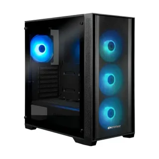 Enermax StarryFort SF217 ATX Siyah Temperli Cam 4 ARGB Fanlı 600W PSU Bilgisayar Kasası