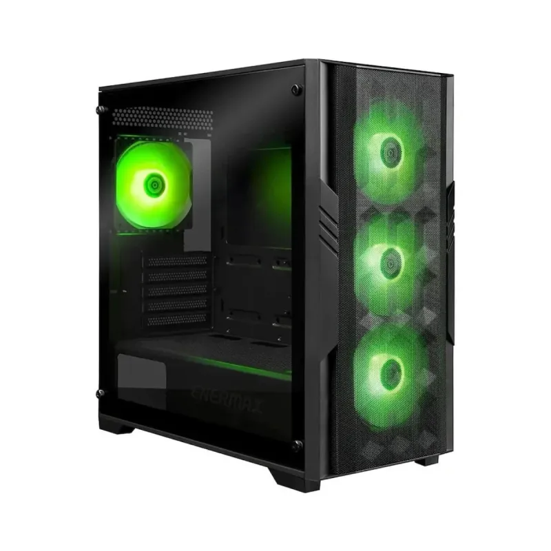 Enermax StarryFort SF70H Micro ATX Siyah 4 ARGB Fanlı 700W PSU Bilgisayar Kasası