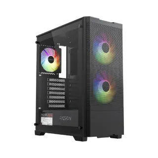 Fazeon F16 ATX Siyah Temperli Cam 3 ARGB Fanlı 650W PSU Bilgisayar Kasası