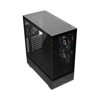 Fazeon F17 ATX Siyah Temperli Cam 3 ARGB Fanlı 850W PSU Bilgisayar Kasası