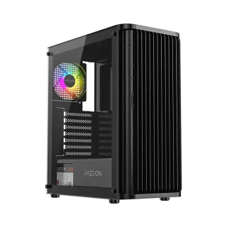 Fazeon F20 E-ATX Siyah Temperli Cam 4 ARGB Fanlı 650W PSU Bilgisayar Kasası