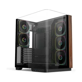 Fazeon F25 ATX Temperli Cam 5 ARGB Fanlı 850W PSU F25A850BBQW Bilgisayar Kasası