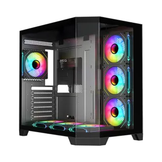 Frisby FC-9550G ATX Siyah Temperli Cam 7 ARGB Fanlı 850W PSU Bilgisayar Kasası