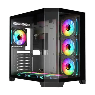 Frisby FC-9550G ATX Siyah Temperli Cam 7 ARGB Fanlı Bilgisayar Kasası