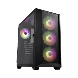 FSP CMT318 E-ATX Siyah Temperli Cam 4 ARGB Fanlı 750W PSU Bilgisayar Kasası