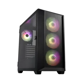 FSP CMT318 E-ATX Siyah Temperli Cam 4 ARGB Fanlı 850W PSU Bilgisayar Kasası