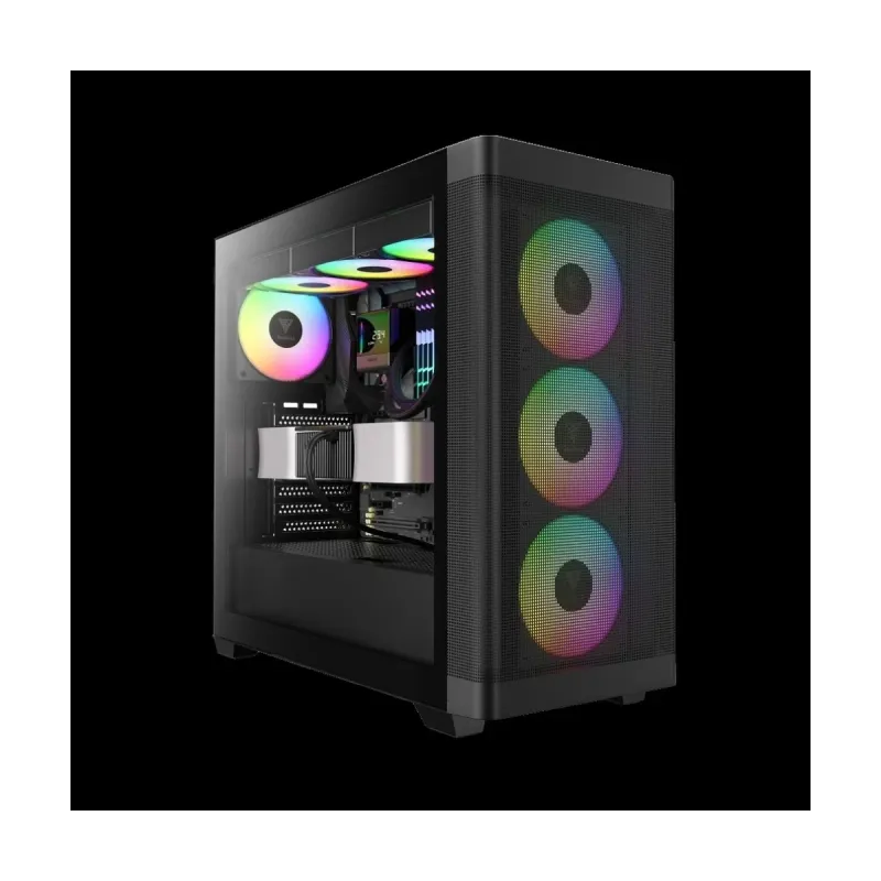 Gamdias Athena M3 E-ATX Siyah Temperli Cam 4 ARGB Fanlı 750W PSU Bilgisayar Kasası
