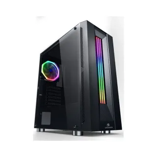 GameBooster GB-G3601B ATX Siyah Temperli Cam 1 RGB Fanlı Bilgisayar Kasası