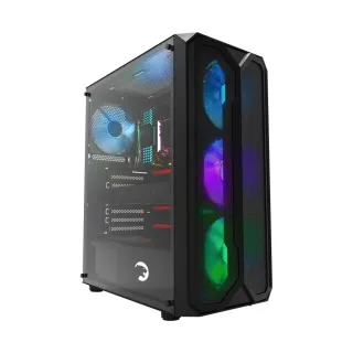 Gamepower Aura ATX Siyah Temperli Cam 4 ARGB Fanlı 750W PSU Bilgisayar Kasası