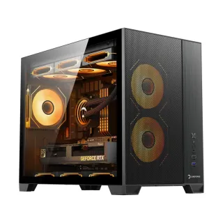 Gamepower Warcry Ronin Micro ATX Siyah 3 ARGB Fanlı 850W PSU Bilgisayar Kasası