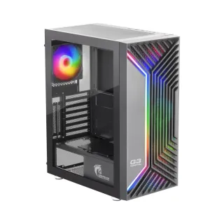 Green Grıffın G3+ E-ATX Siyah Temperli Cam 4 ARGB Fanlı Bilgisayar Kasası