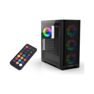 Inca Empousa EMG-17XB E-ATX Siyah Temperli Cam 4 ARGB Fanlı Bilgisayar Kasası