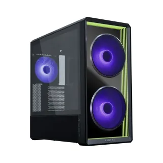 Lian Li Lancool 217 INF SSI-EEB Siyah Temperli Cam 2 ARGB Fanlı Bilgisayar Kasası