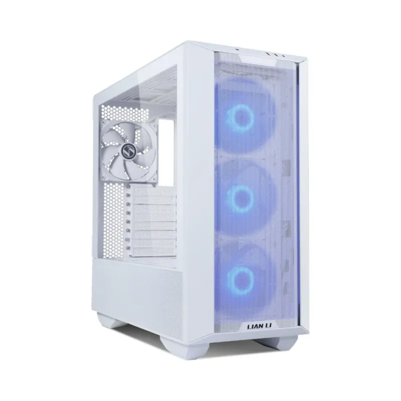 Lian Li Lancool III ARGB E-ATX Beyaz Temperli Cam 4 ARGB Fanlı Bilgisayar Kasası