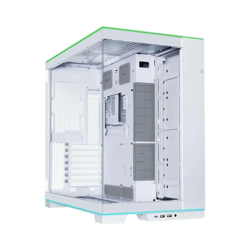 Lian Li O11 Dynamic Evo E-ATX Beyaz Temperli Cam Fansız Bilgisayar Kasası