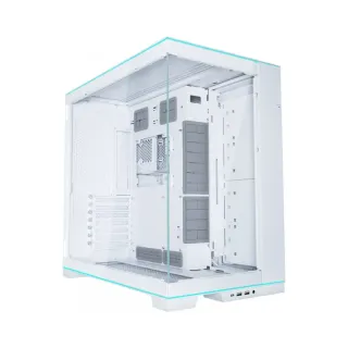 Lian Li O11 Dynamic Evo RGB E-ATX Beyaz Temperli Cam Fansız Bilgisayar Kasası