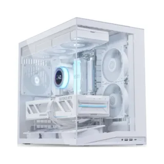 Lian Li O11 Dynamic Mini E-ATX Beyaz Temperli Cam Bilgisayar Kasası