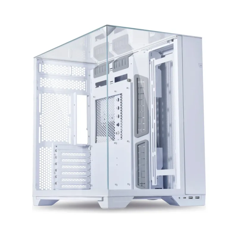 Lian Li O11 Vision E-ATX Beyaz Temperli Cam Fansız Bilgisayar Kasası