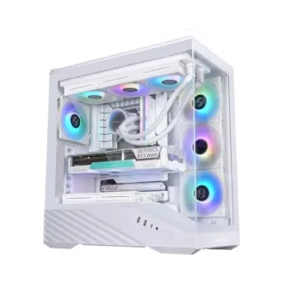Lian Li Vector V100R E-ATX Beyaz Temperli Cam 4 ARGB Fanlı Bilgisayar Kasası