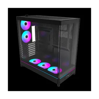 Montech HS02 PRO ATX Siyah Temperli Cam 5 ARGB Fanlı Bilgisayar Kasası