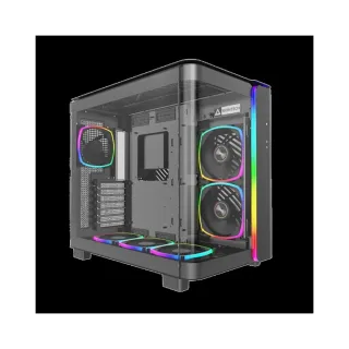 Montech King 95 PRO ATX Siyah Temperli Cam 6 ARGB Fanlı Bilgisayar Kasası