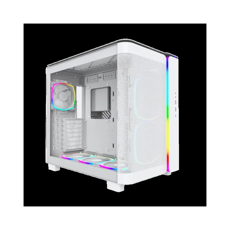 Montech King 95 PRO ATX Beyaz Temperli Cam 6 ARGB Fanlı Bilgisayar Kasası