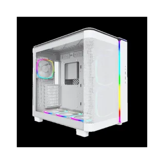 Montech King 95 PRO ATX Beyaz Temperli Cam 6 ARGB Fanlı Bilgisayar Kasası