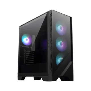 MSI MAG Forge 120A ATX Siyah Temperli Cam 6 Fanlı 650W PSU Bilgisayar Kasası