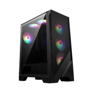 MSI MAG Forge 120A ATX Siyah Temperli Cam 6 Fanlı Bilgisayar Kasası