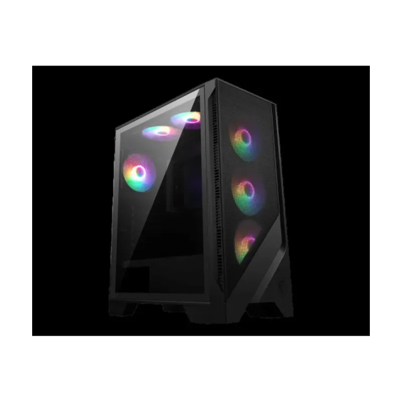 MSI MAG Forge 121A ATX Siyah Temperli Cam 4 RGB Fanlı Bilgisayar Kasası