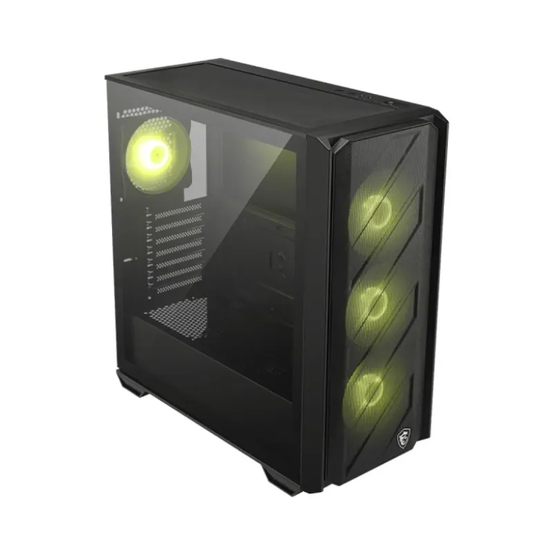 MSI MAG Forge 330R ATX Siyah Temperli Cam 4 ARGB Fanlı Bilgisayar Kasası