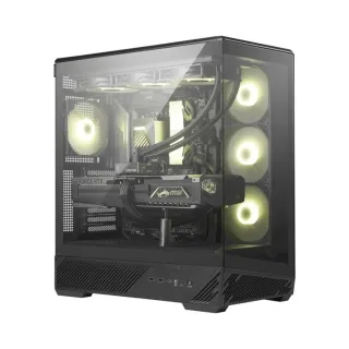 MSI MAG Pano 130R PZ ATX Siyah Temperli Cam 4 ARGB Fanlı Bilgisayar Kasası