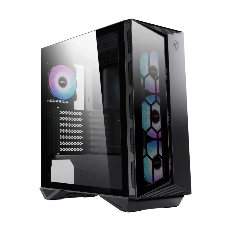 MSI MPG Gungnir 110R ATX Siyah Temperli Cam 4 ARGB Fanlı Bilgisayar Kasası