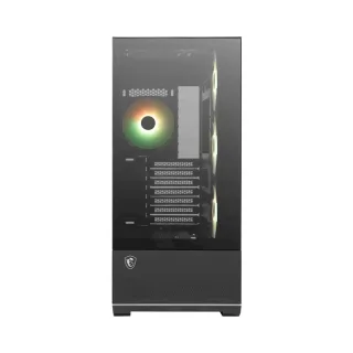 MSI MPG Pano 110R PZ ATX Siyah Temperli Cam 4 ARGB Fanlı Bilgisayar Kasası
