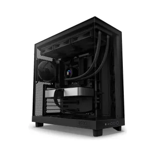 NZXT H6 Flow ATX Siyah Temperli Cam 3 Fanlı Bilgisayar Kasası